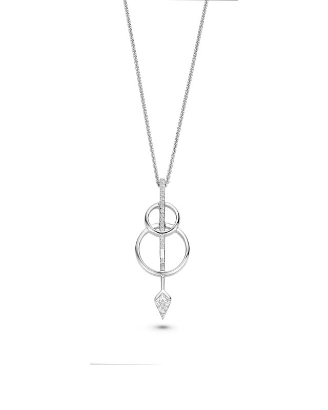 Collier argent